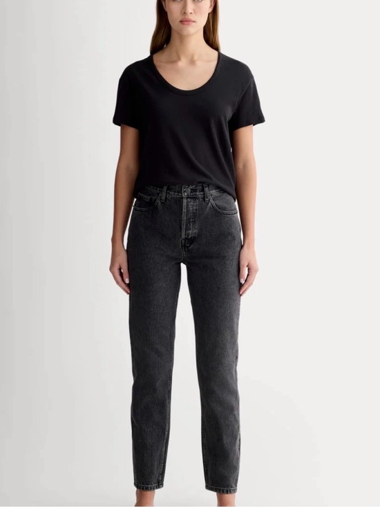Everlane Denim - Everlane The 90s Cheeky Jean Washed Black